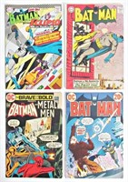 (4) DC BATMAN COMIC 12c & 20c ISSUES