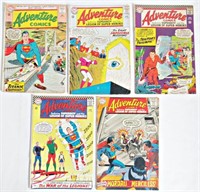 (5) DC ADVENTURE COMICS 12c ISSUES