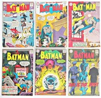 (6) DC BATMAN COMICS 12c ISSUES