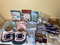 Lots of new baby items