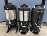 3 Curtis Thermal Drink Dispensers