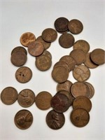 LOT - US ONE CENT COINS