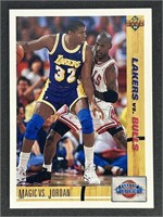 1991-92 Upper Deck Michael Jordan Magic Johnson Co