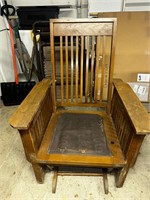 Wooden rocking chair - needs cushion