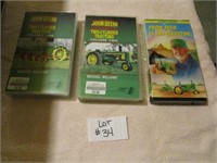 LOT OF 3 JOHN DEERE VHS TAPES