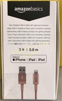 Amazon Basics USB-A Cable w/Lighting Connector