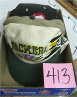 Hat Lot - Packers NFL / Agri Services Belleville