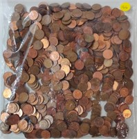 Large Lot of Pennies