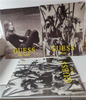 GUESS JEANS VINTAGE DOUBLE SIDED POSTERS