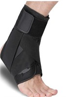 Lace Up Ankle Brace for Sprained Ankle, Adjustable