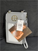 New with Tags Iman Glogal Chic Gray Crossbody