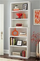 ClosetMaid White 6-Shelf Bookcase