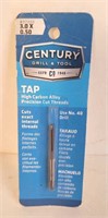 Century 3.0 x 0.50 Tap - Use #40 Drill