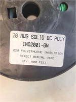 20 Awg Solid Polyethlene Insulation Wire Roll
