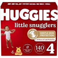 Huggies Little Snugglers Diapers Size 4 140ct