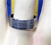 Love Jesus Stainless Steel Ring