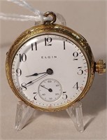 1908 Elgin 10k GF 15j 0s Size Pocket Watch