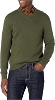 large Amazon Essentials Men's Big and Tall V-Neck