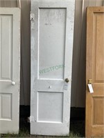 White vintage door