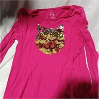 Wonder Nation Pink Long Sleeve Shirt  Size XL