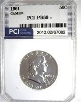 1961 Franklin PR69+ CAM LISTS $2850 IN 69 CAM