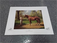 Lot of 6 Secretariat Helen Hayse Prints