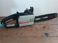 Craftsman electric chainsaw 12", works