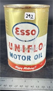 Esso Uniflo Motor Oil Can