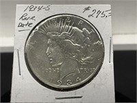 1934-S Silver Peace Dollar