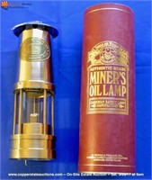E. Thomas Williams LTD. Miner's Oil Lamp