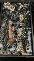 VTG Costume Jewelry, Beaded Necklaces, Bracelets