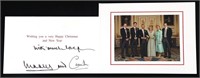 KING CHARLES III & QUEEN CAMILLA SIGNED CHRISTMAS