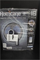 Hurricane Digital Wall Fan