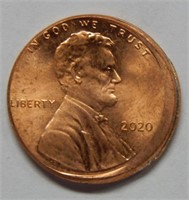 2020 Lincoln Cent Off Center Punch