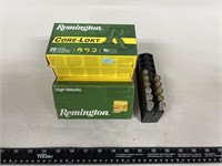 91 Remington center fire cartridges
