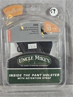 INSIDE THE PANTS HOLSTER UNCLE MIKE'S SIZE 10
