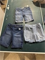 Youth girls size 8 Jean shorts
