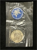 1974 S Eisenhower Uncirculated Silver Dollar