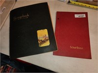 2 Vintage Scrapbooks - one w/ Valentine Cards &