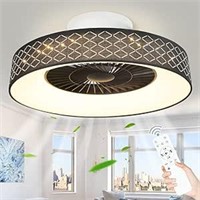 $397 DLLT Remote Ceiling Fan with Led Light, 40W