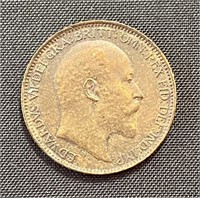 1902 - Ed VII 1F coin