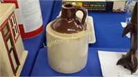 ANTIQUE ONE LITER STONEWARE JUG