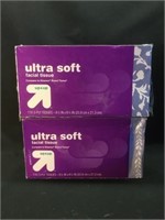 Ultra Soft facial tissues