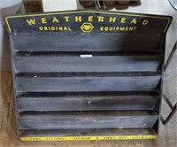 WEATHERHEAD COUNTER-TOP METAL STORE DISPLAY