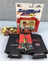 NASCAR ward Burton coozies and die cast cars