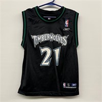 GARNETT No. 21 Timberwolves Reebok Jersey Small(8)