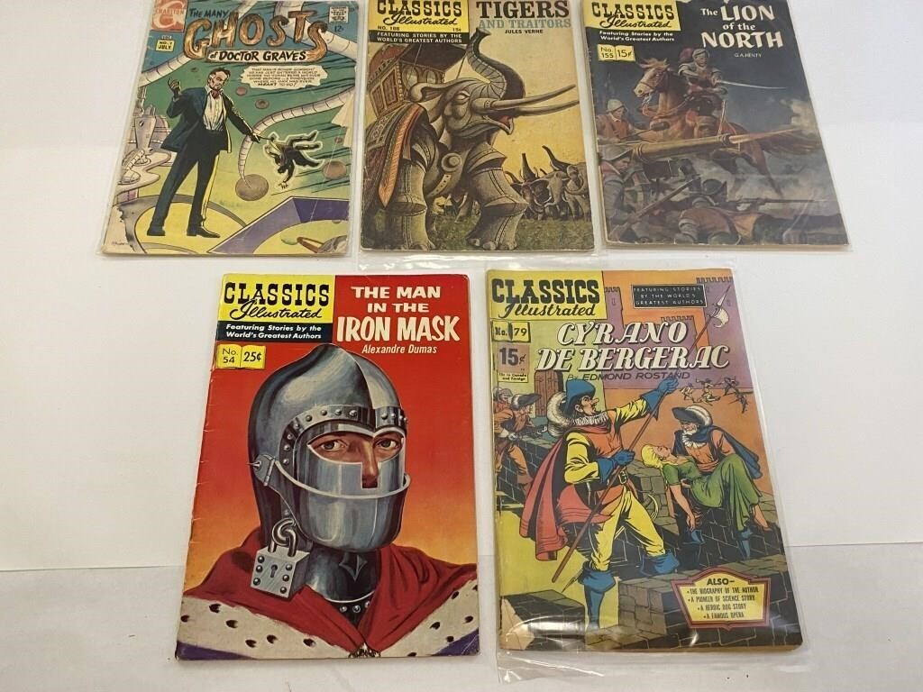 Classic Illustrated Comic Books