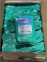 CLOROX DISINFECTING WIPES RETAIL $30