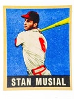Leaf Gum Co, C1948 Stan Musial Card Reprint