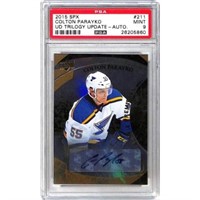 2015 Spx Colton Parayko Trilogy Auto Psa 9